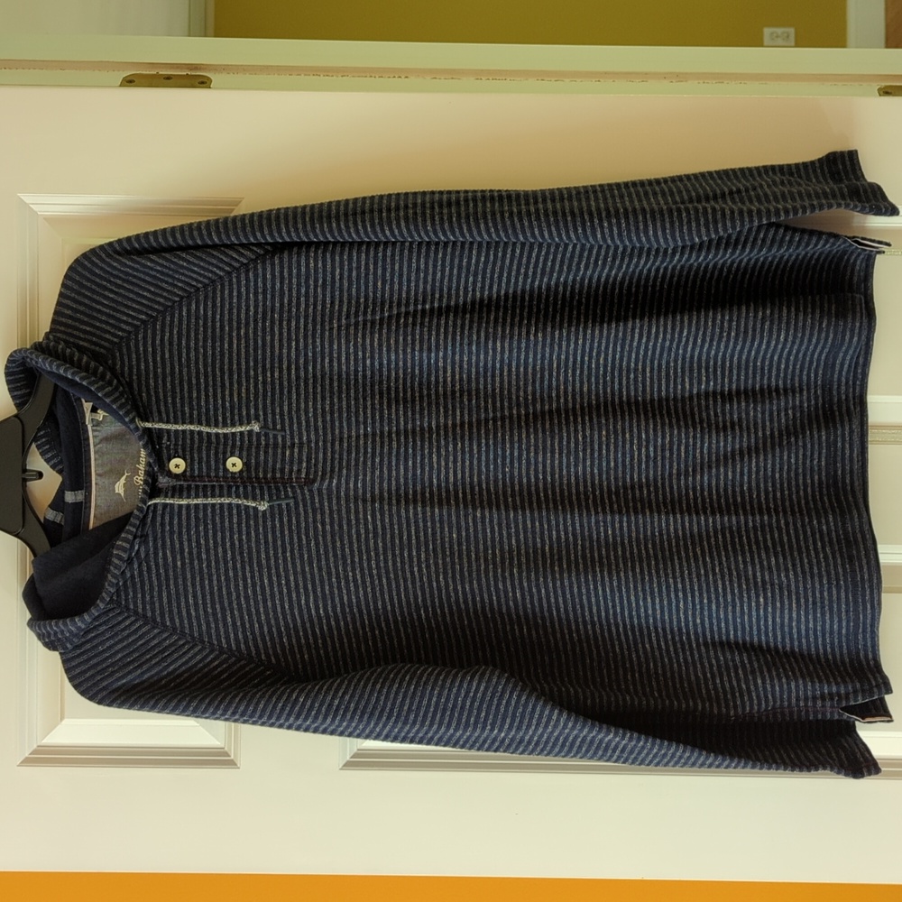 Tommy Bahama Navy Striped Hoodie